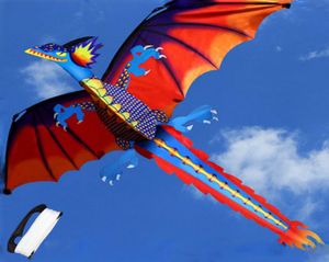 Classical Dragon Kite 140120см с хвостом и ручкой карикатуры Cartoon 3D Dinosaur Kite C62376809850