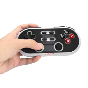 Gamepads Wireless Gamepad Mini Bluetooth Compatybilna gra Joystick Remote Controller na iOS/Android/Switch NS/PC Games Joypad Console