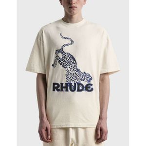 Designer Rhude Mens T-Shirt Hochwertige Tess Designer Casual Mode Kurzarm Europa Amerika Frauen rund Hals T-Shirts US Size S-XXL 468 786