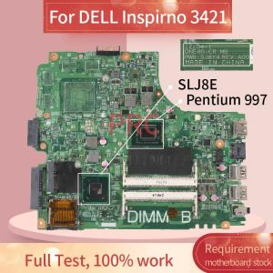 Motherboard CN0825R3 0825R3 For DELL Inspiron 14R 2421 3421 5421 Pentium 997 Laptop motherboard 122041 SLJ8E DDR3 Notebook Mainboard