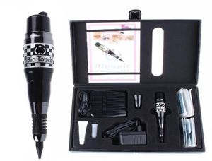 USA BioTouch Mosaic Tattoo Sats Permanent Makeup Rotary Machine Pen Beauty Equipment For Eyebrow Eyeliner Lips Cosmetics Make Up7402700