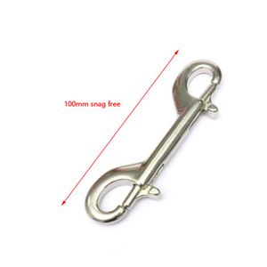 Scuba Diving Quick Carabiner Swivel Eye Bolt Double Head Snap Prescl Bolt Clip.