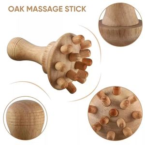 Zongkung 1pcs drewniana terapia masaż Zestawy Ból ulży przeciw cellelulitowi Sliming Gua Sha Masager Maderoterapia Corporal