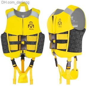 Life Vest Buoy Neoprene rubber life jacket childrens life vest boys and girls surfing vest diving snorkeling swimming assistance for childrenQ240412