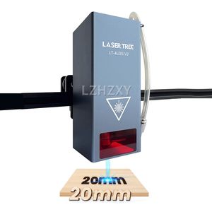 20W 24V lasermodul 40mm laserhuvudblå laser för CNC lasergravering skärmaskin Trä arbetande DIY -verktyg
