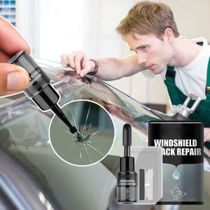 Bil Vindrutan Crack Reparation Fluid 20 ml Window Repair Pit Liquid Glass For Car Cracked Glass Repairing Automotive Windshield