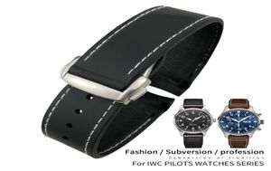 20 مم 21 مم 22 مم شريط سليكون مطاطية من أجل أوميغا البحر ماستر 300 IWC Hamilton Black Blue Strap Watch Bracelets Clasp FRE2660560