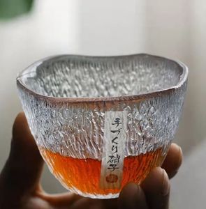Japonês de uísque martelado de vidro de vidro martelo de vidro de vidro