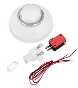 Botão de Push de LED de Alteração de Cor de 80mm com Micro -Chave de Cabo de Luz para Arcade Game Console Diy3563559