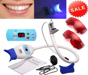 Gute Qualität neuer Zahnleitungslampe Bleichbeschleunigersystem Verwenden Stuhl Zahnzähne Whiting Machine Weiße Licht 2 Brille2983912