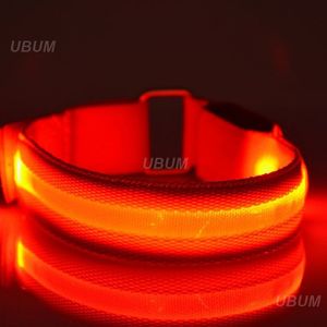 Luce a led da bracciale night in fase di bracciale sportivo all'aperto USB USB Gamba di sicurezza ricaricabile Gamba Gamba Wassband Cycling Bike Bicycle Light