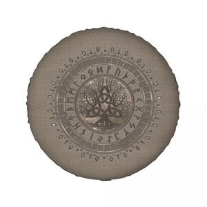 Albero di vita personalizzato con copertura per pneumatici di scorta Triquetra per Hummer Jeep Viking Norse Yggdrasil Auto Ruota Protettori 14 