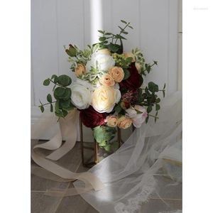 Wedding Flowers Gorgeous Bouquet Arrival Accessories Bridal Bouquets 25 45cm