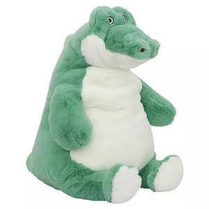 Giochi animali personalizzati su misura personalizzati di peluche morbide crollo coccodrillo peluche di peluche di peluche di peluche di peluche animali da letto giocattoli