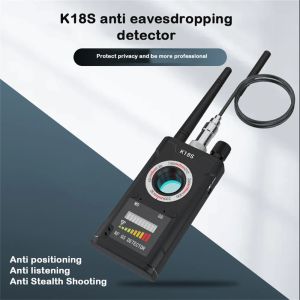 Systeme K18S Multifunktions Anti -Detektorkamera GSM Audio Bug Finder GPS -Signallinsen RF -Tracker Erkennen Sie die drahtlose Kamera