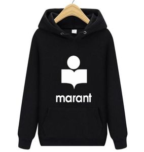 MEN039S Hoodies Sweatshirts 2021 Herbst Winter Hoodie Casual Sweatshirt Marant Printed Unisex Longsleeved Pullover1807656