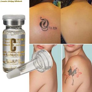 Levererar professionell 10 ml snabb tatuering avlägsnande kräm Mikrobladande tatuering Blekning Korrigering PMU Pigment Permanent Makeup Tattoo Borttagning