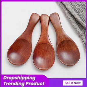 Spoons Milk Powder Small Wooden Spoon Scald Prevention Kitchen Utensil Cooking Wood Soup And Simple Gadgets