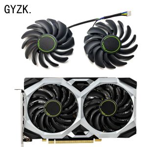 Pads New For MSI GeForce GTX1660 1660ti 1660SUPER 6GB VENTUS XS OC Wantushi Graphics Card Replacement Fan PLD09210S12HH