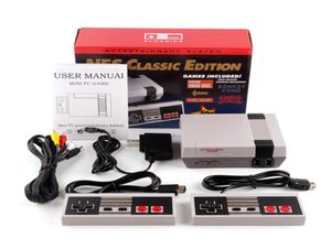 Видеоигры -консоли Wii Mini TV Handheld Nes Classic Game Console Семейные развлечения с 500 различными играми с Hand6124189