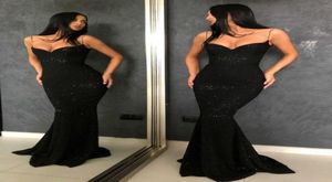 Mermaid Black Develed Dresses Robe de Soiree 2020 Sexy Prom Dress Club عجزات رسمية الحفلات 1761515