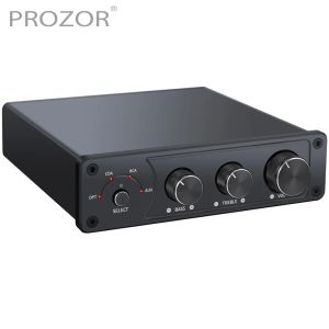 Amplifiers PROZOR 50W+50W Audio Amplifier Digital Power Amplifier Optical Coaxial RCA AUX to Analog Audio Converter 192kHz 24bit Stereo Amp