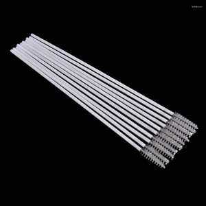 Drinking Straws 10pcs/lot 304 Stainless Steel Straw Brush Reusable Metal Cleaning Party Bar Accessory Eco Friendly