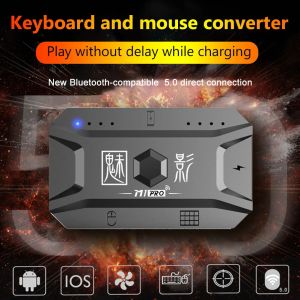 Gamepads M1pro Mobile Controller Gaming Keyboard Mouse Converter Adapter Plug Gamepad PUBG Bluetooth 5.0 For Android Phone IOS Adapter