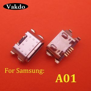 Samsung A10 A20 A30 A40 A50 A60 A70 A01 A20S A50S A21S A51 A71 Connector Jack Socketプラグの100pcs/ロットUSB充電ポート