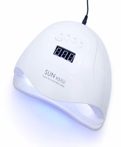 Sun X5Plus 80W48W UV Lätt LED -lampa Snabbtorkning Nagel torktumlare Ice Lamp för att bota UV Gel Polish Nail Art Tools3949668