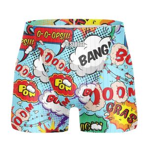 Verão masculino jammer jammer swimsuit resistência treinamento atlético Treinamento curto praia tronco de banho de banho de banho de mergulho Surfing calças apertadas 240412