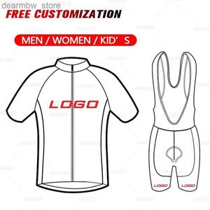 Cicling Jersey Set personalizzati Ciccing Vestiti Concorso di grado Migliore qualità Design personalizzato qualsiasi abbigliamento per ciclismo Sty Ropa de Ciclismo Para Hombre L48