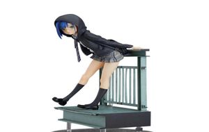 Anime älskling i Franxx Ichigo PVC -action Figur Toy 22cm Figur Toy Green Railing Figure Model Toys Collection Doll Present Q0728595601