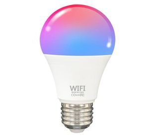 Модули Smart Automation Modules Wi -Fi Light Bulb светодиодные RGB Изменение цвета совместимы с Amazon Alexagoogle Homeifttmall Genie no Hub REQ9279964