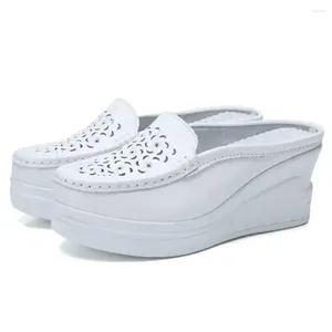 Lässige Schuhe Keilte perforierte Frauen lila Sneakers Wohnungen Luxus Frauen Tenis 45 Sport Teni Sneachers Stil coole Badkets