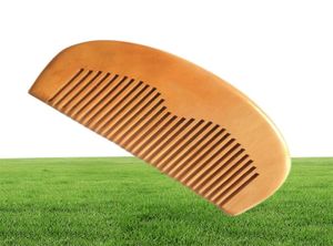 Wood Beard Comb Brush Support för att anpassa lasergraverad Logomoq 500st trähårkammar för män Kvinnor Grooming8055536