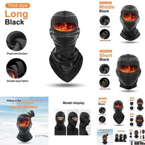 New 2024 Car Electronics Winter Warm Cycling Cap Breathable Bicycle Motorcycle Balaclava Sports Scarf Bike Full Face Cover Hiking Ski Hat Helmet Liner