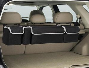 Bilstamarrangör Backseat Storage Bag High Capacity Multiuse Oxford Cloth Car Seat Back Arrangörer Interiör Tillbehör QC47281204013