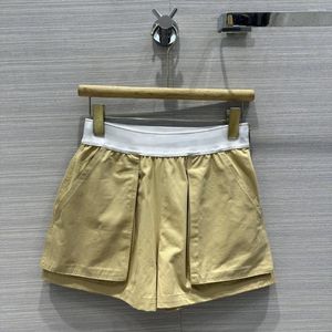 Women's Shorts For Summer Woven Cargo Pocket Shorts! Version Of The Upper Body Super Thin!