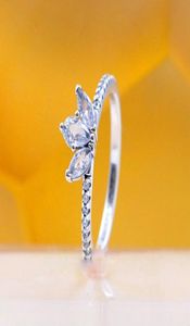 925 Sterling Silver Sparkling Herbarium Cluster Ring Fit P Jewelry Engagement Wedding Lovers Fashion Ring For Women4919804