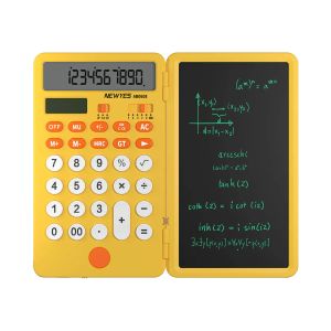 Калькуляторы Mini Calculator 6,5 -дюймовый цифровой графический планшет LCD Письмовая площадка со стилусом портативных калькуляторов с блокнотом дисплея 2023