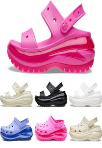 2023 Tasarımcı Sandalet Bayan Sandale Moda Platform Klasik Sandal Crush Slides Sliders Triple Black Beyaz İrtibat Slide Slide Slipper4204481