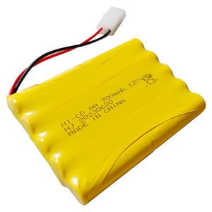 High Quality 100% New 12V Ni-CD AA 700mAh NiCD Rechargeable Battery For RC Toy Car Tanks Trains Robot Boat Gun, Etc