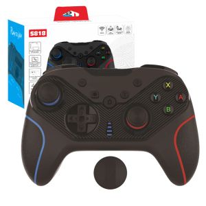 Gamepads USB Wireless BT Game Controller för Switch Pro Lite OLED Console Gamepad Joystick för Switch Android / iOS / PC med programmering