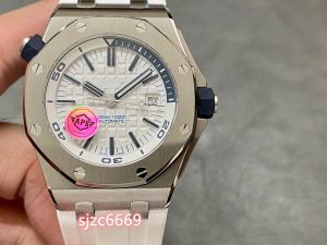 APS 공장 시계 직경 42 mm 15710 15720 Cal.3120 통합 운동 15707 4308 통합 운동 사파이어 유리 거울 천연 고무 스트랩