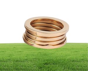 Gold Silver Rosegold Color Spring Rings for Women Men Girls Ladies Midi Rings Logo Classic Designer Wedding Bands Brand Jewelry7230510