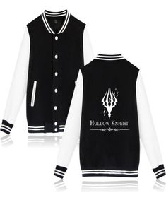 Game Hollow Knight Zipup Baseball Uniform Flece Jacke Women Men Streetwear Hip Hop с длинным рукавом смешной толстовки с капюшоном 9908630