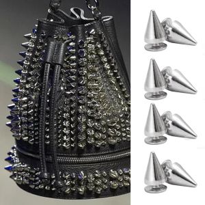 Silberkegel Spikes Metal Double Cap Niets