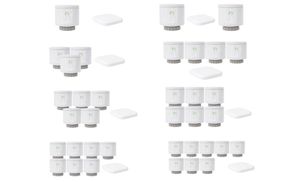 スマートホームコントロールHY368 WIFI ZIGBEE30 TRVサーモスタットバルブサーモスタットラジエーターコントローラーヒーターGoogleHome Alexa Voice A2067031