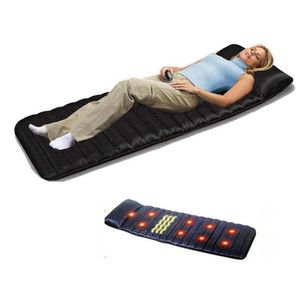 Electric Body Massage Mattress Multifunctional Infrared physiotherapy Heating Bed Sofa Massage Cushion266k2383320
